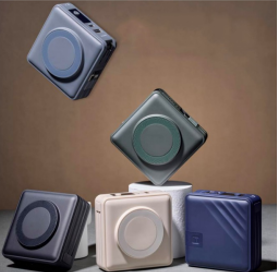 All-in-1 Power Bank & Portable Fast Wireless Charger
